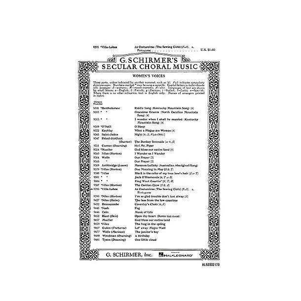 Heitor Villa-Lobos: As Costureiras (The Sewing Girls)