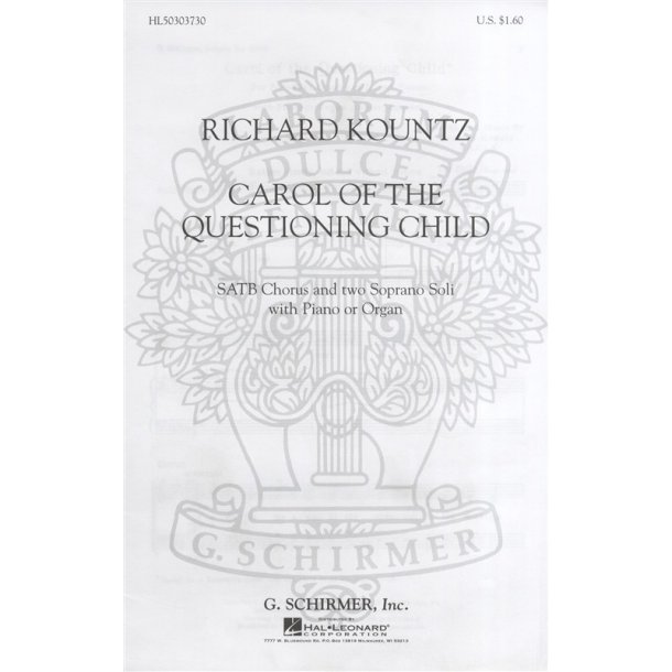 Richard Kountz: Carol Of The Questioning Child