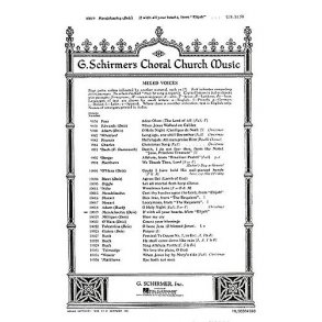 Felix Mendelssohn: If With All Your Hearts (Elijah) SATB