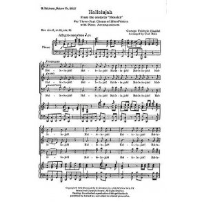 G.F. Handel: Hallelujah Chorus (Messiah) (SAB)