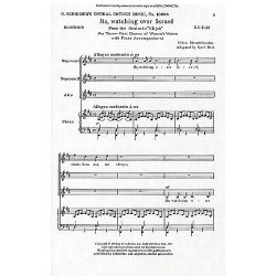 Felix Mendelssohn: He, Watching Over Israel (SSA)