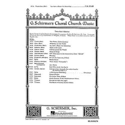 Michael Praetorius: Lo, How A Rose E'er Blooming (SA)