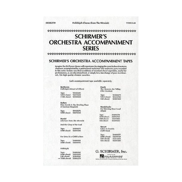 G.F. Handel: Hallelujah Chorus (Messiah) (TTBB)