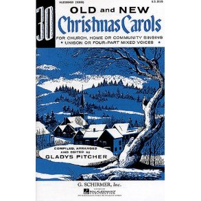 30 Old And New Christmas Carols (Four-Part)