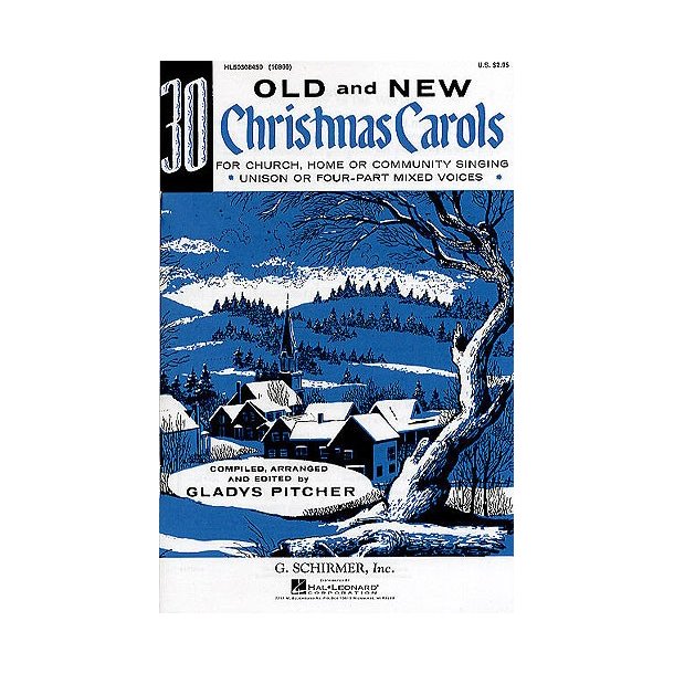 30 Old And New Christmas Carols (Four-Part)