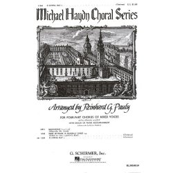 Michael Haydn: O Joyful Day (SATB)