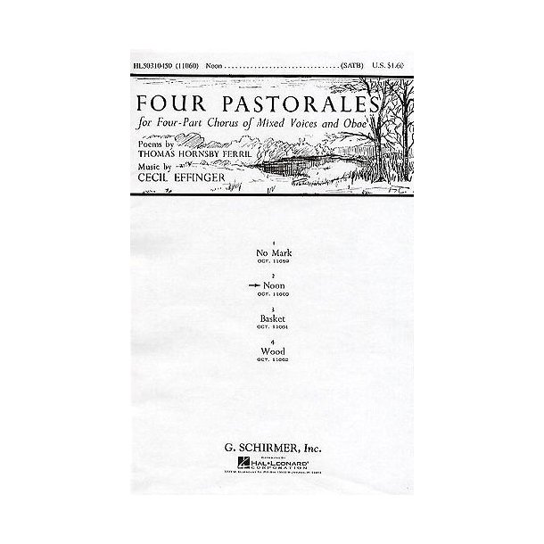 Cecil Effinger: Noon (Four Pastorales)