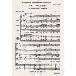 Virgil T. Ford: Unto Thee, O Lord