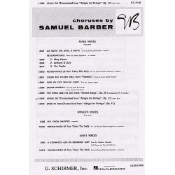 Samuel Barber: Agnus Dei