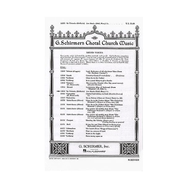 Tomas Luis De Victoria: Ave Maria