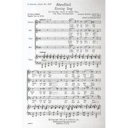 Johannes Brahms: Abenlied Op. 92 No. 3