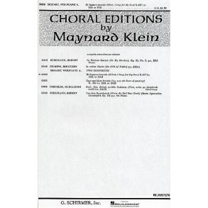 W. A. Mozart: Mi Lagnero Tacendo (Silent, I Long For Thy Love)