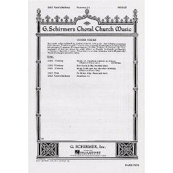 Antonio Lotti: Crucifixus (SATB)