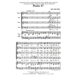 John Ness Beck: Psalm 67