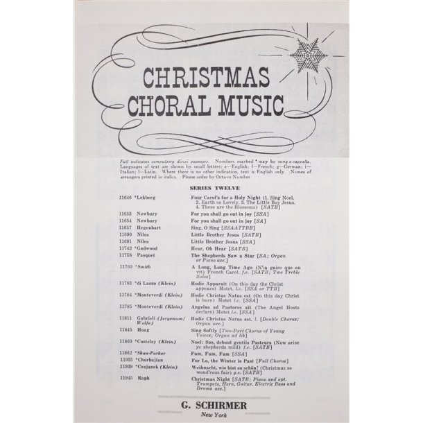 Heinrich Sch&uuml;tz: The Birth Of Our Lord And Saviour, Jesus Christ