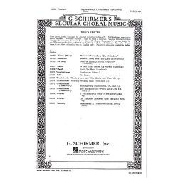 Shenandoah (arr. Kent A. Newbury) - TTBB