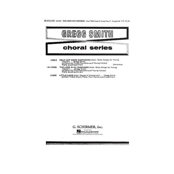 Gregg Smith: The Lord Is My Shepherd
