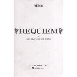 Giuseppe Verdi: Messa Di Requiem (Vocal Score)