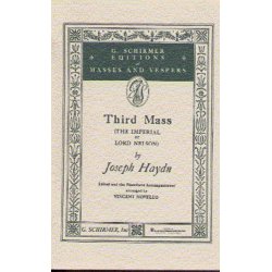 Joseph Haydn: Third Mass (Schirmer Edition)