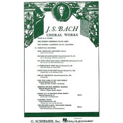 J. S. Bach: Christmas Oratorio (Vocal Score)