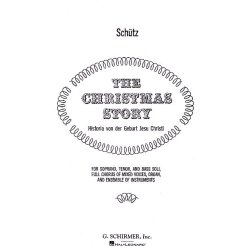 Heinrich Schutz: Christmas Story (Vocal Score)