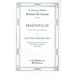 C.P.E. Bach: Magnificat (Vocal Score)
