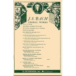 J. S. Bach: Cantata No.140 'Wachet Auf!' (Vocal Score)- Schirmer Edition