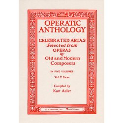 Operatic Anthology Volume V: Bass
