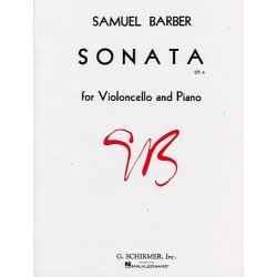 Samuel Barber: Sonata Op.6 For Violoncello And Piano