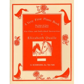 A Very First Piano Book:  The Story Of Tony