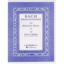 J.S. Bach: 371 Harmonized Chorales And 69 Chorale Melodies With Figured Bass
