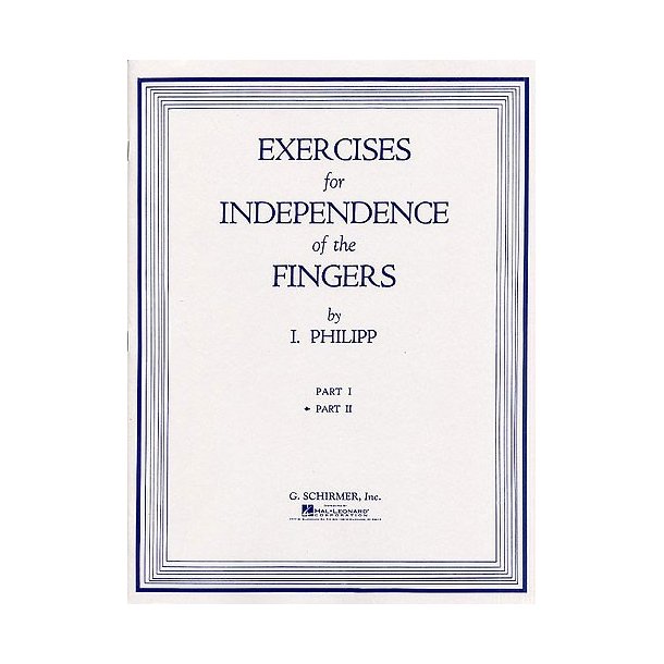Isidor Philipp: Exercises For Independence Of Fingers Book 2