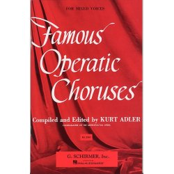 Famous Operatic Choruses For Mixed Voices