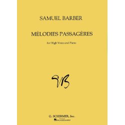 Samuel Barber: Melodies Passageres Op.27 (High Voice)