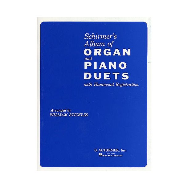 Schirmer's Album Of Organ And Piano Duets