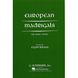 European Madrigals (Mixed Voices)