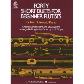 Louis Moyse: Forty Short Duets For Beginner Flutists