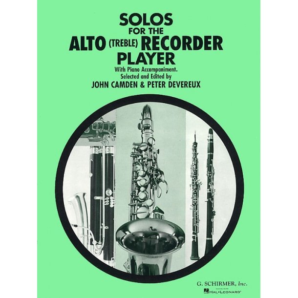 Solos For The Alto (Treble) Recorder Player