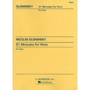 Nicolas Slonimsky: 51 Minitudes For Piano