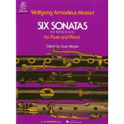 W.A. Mozart: Six Sonatas For Flute And Piano