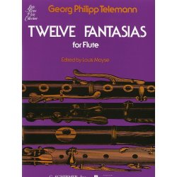 Georg Philipp Telemann: Twelve Fantasies For Solo Flute