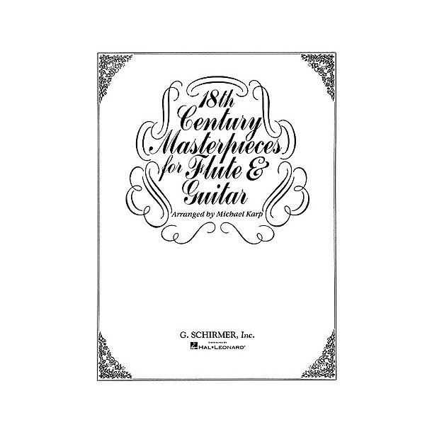 18th Century Masterpieces For Flute And Guitar