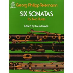 Georg Philipp Telemann: Six Sonatas For Two Flutes