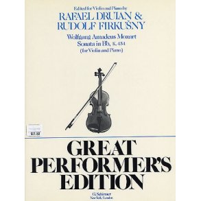 W. A. Mozart: Sonata In B Flat For Violin And Piano K454