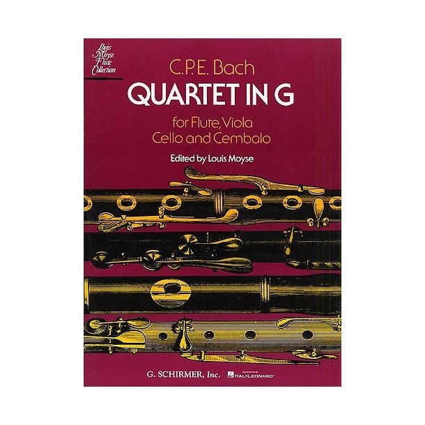 C.P.E. Bach: Quartet In G