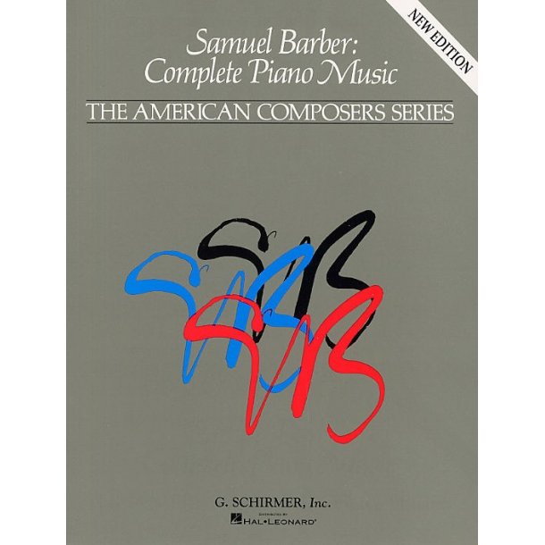 Samuel Barber: Complete Piano Music