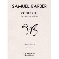 Samuel Barber: Concerto For Violin And Orchestra