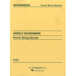 Arnold Schoenberg: String Quartet No. 4 (Score)