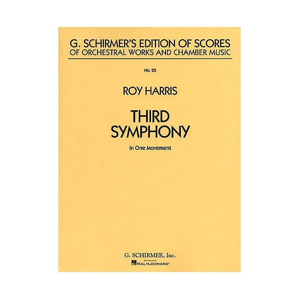 Roy Harris: Symphony No.3 (Study Score)