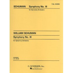 William Schuman: Symphony No.3 (Full Score)